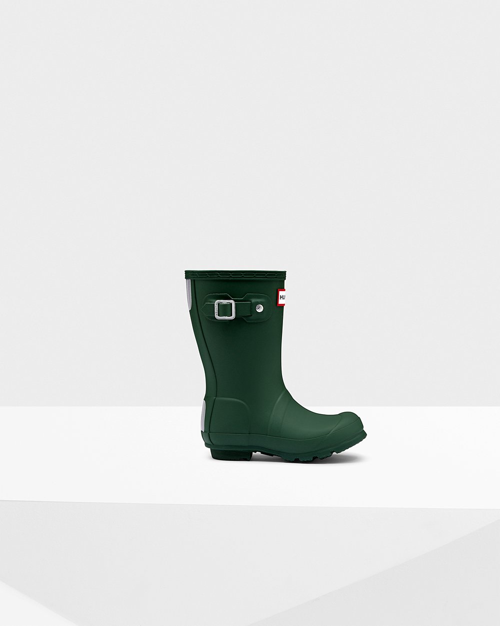 Kids Rain Boots - Hunter Original Little (89MKBITXP) - Green